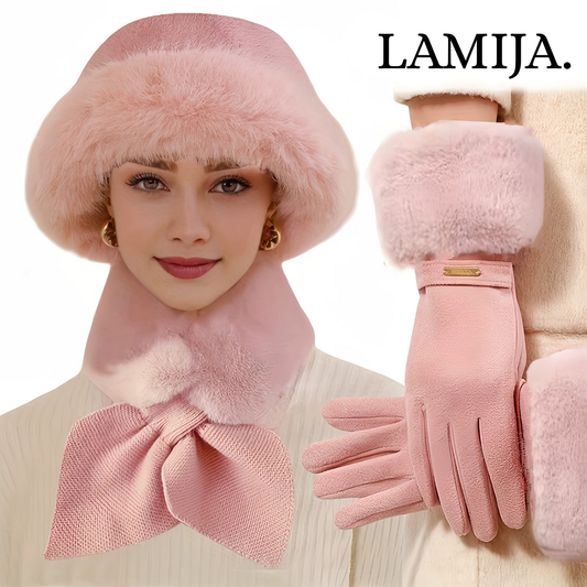 Fluffy Fit Winterset – 3-delig Cozy Accessoire Set