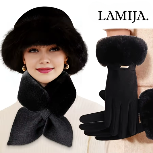 Fluffy Fit Winterset – 3-delig Cozy Accessoire Set