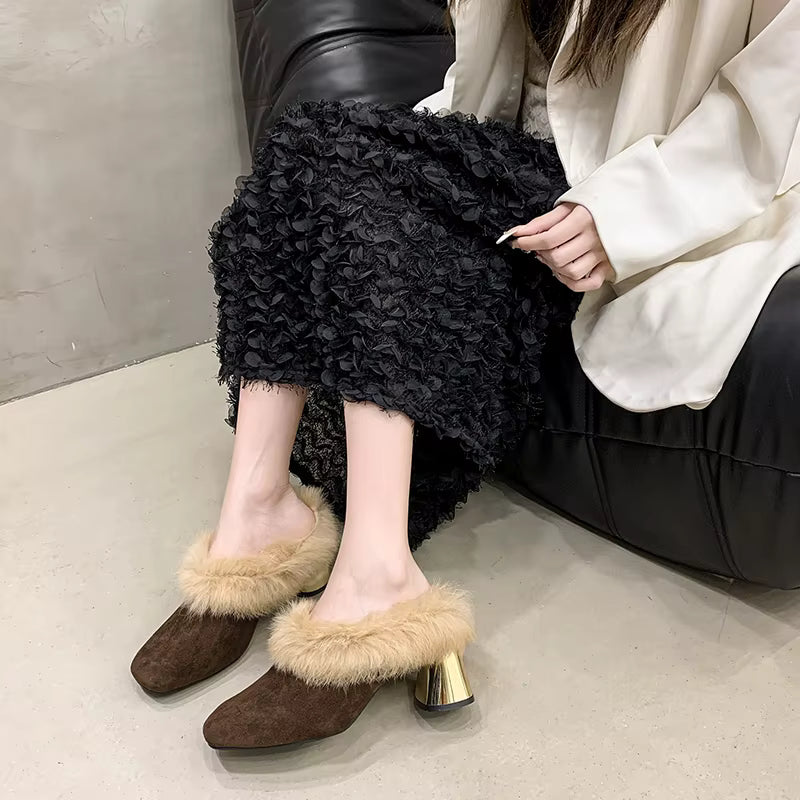 Fluffy Mules