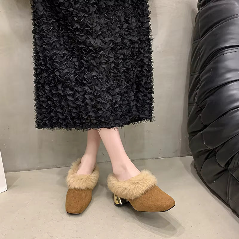 Fluffy Mules
