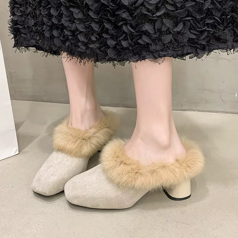 Fluffy Mules
