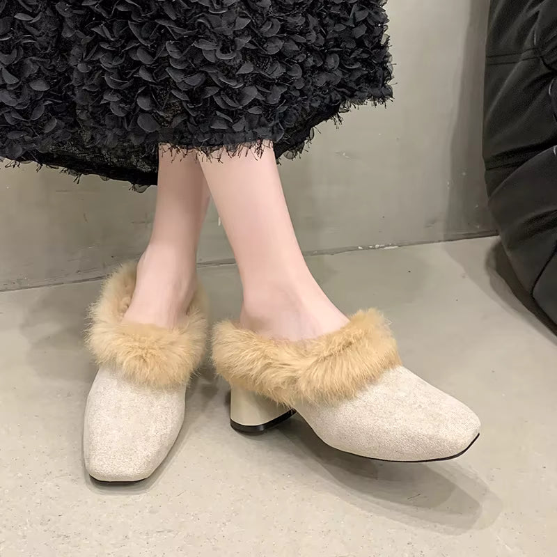 Fluffy Mules