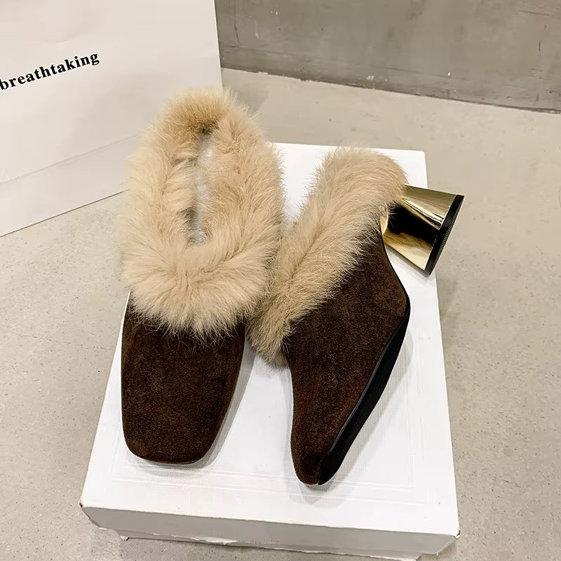 Fluffy Mules